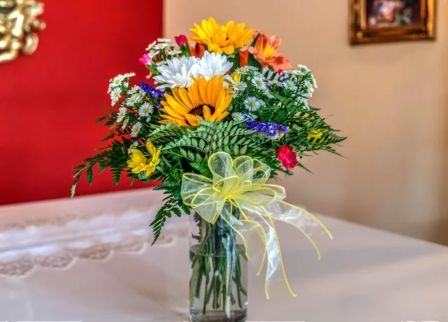 flower bouquet, flower arrangement, vase, colorful, blossom, florist, color, floral, bloom, bouquet, sunflowers, romantic, flower arrangement, florist, florist, florist, florist, florist. Which markets actually suit a new florist business, and why?